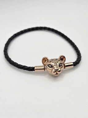 Pandora Retired Rose Lion Princess Bracelet 7"